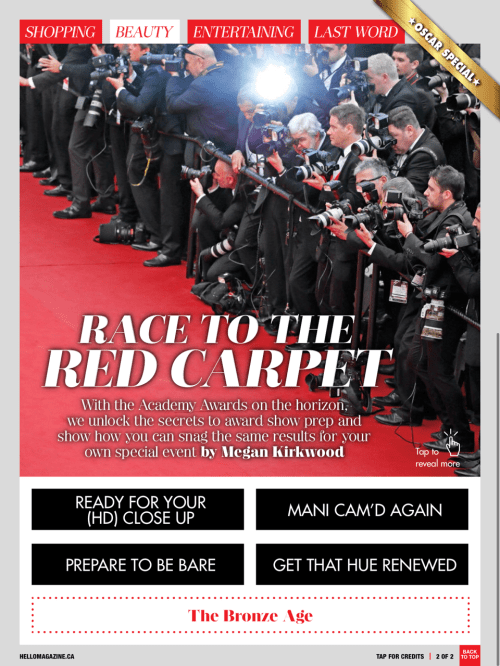 Hello Canada Race to the Red Carpet 1