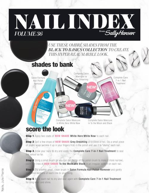 Nail Index How To Black to Basics