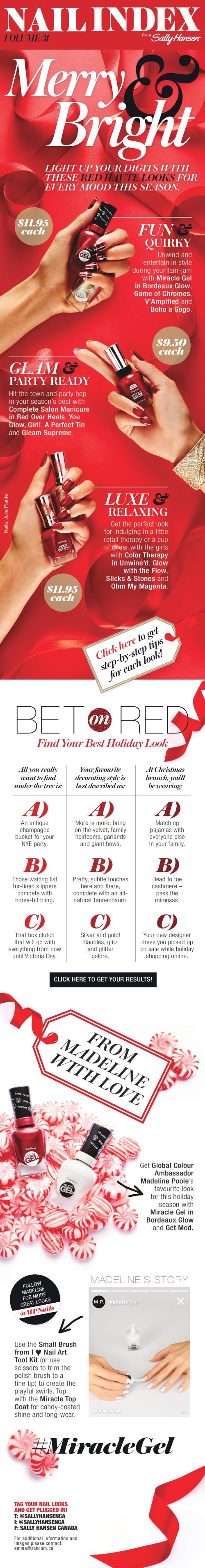 Nail Index Miracle Gel Holiday