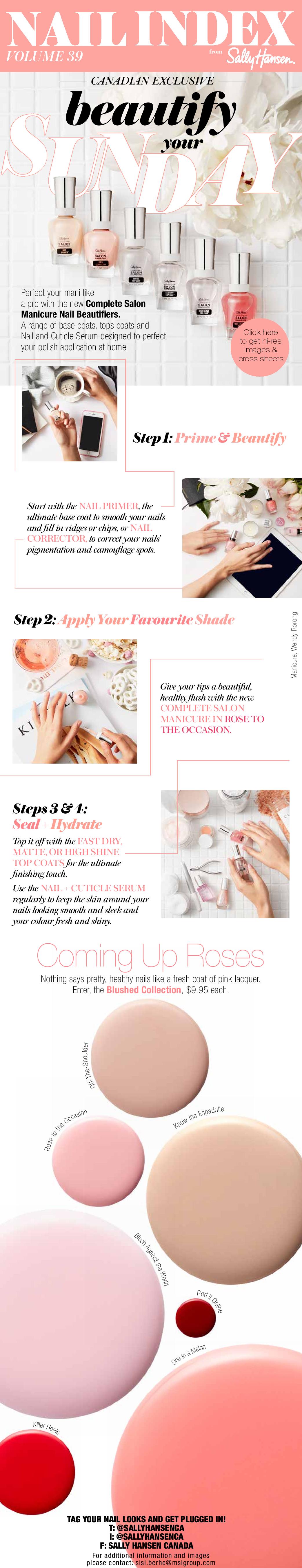 Sally Hansen Nail Index Beautifiers