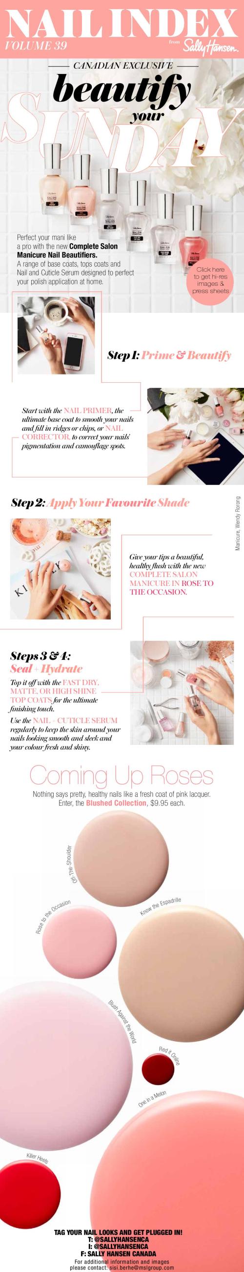 Sally Hansen Nail Index Beautifiers