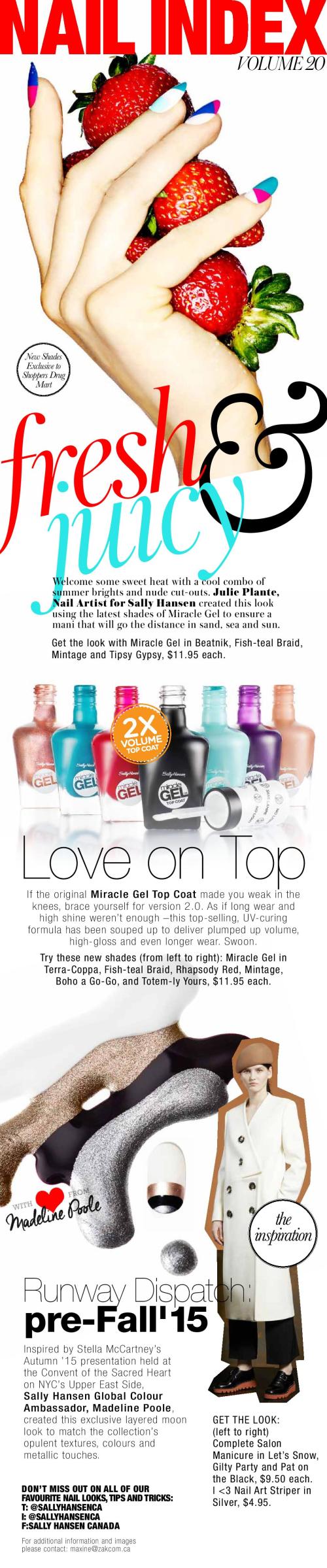 Sally Hansen Nail Index Vol 20