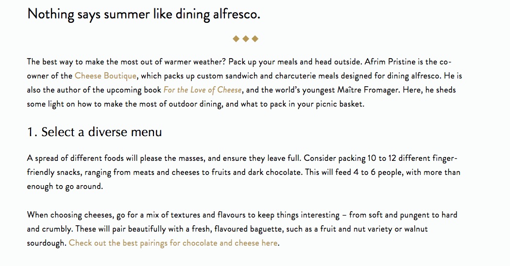 How to Pack the Perfect Picnic 2