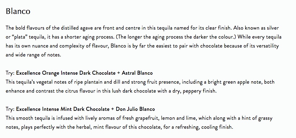 Pair Chocolate and Tequila 3