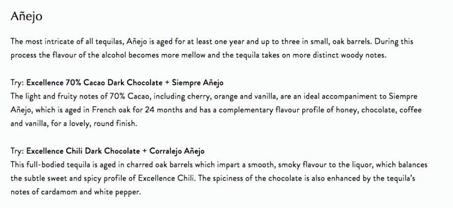 Pair Chocolate and Tequila 5